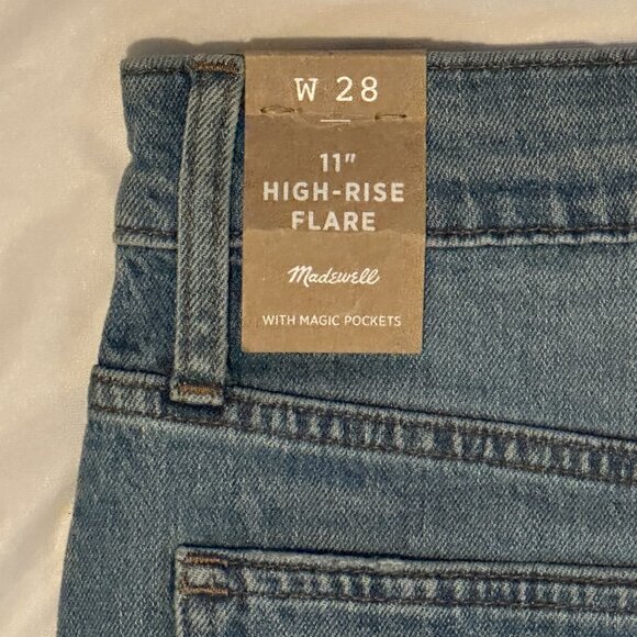 Madewell Jeans Womens 28 Blue High Rise Denim Casual Pants - Picture 9 of 16